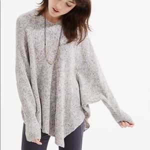 COPY - Lou & Grey Crossover Poncho Sweater - XS/S
